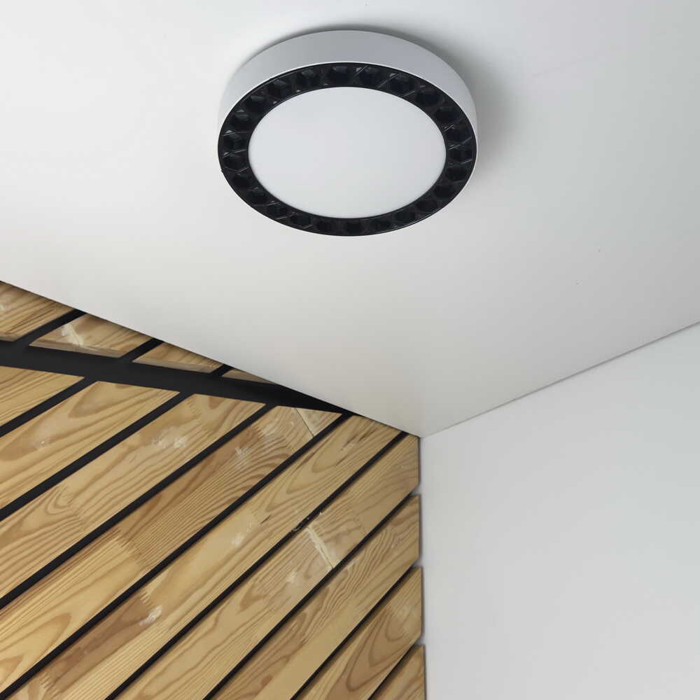 Светильник LED Violux ДББ ADAMANT-N 36W 4200K IP20 черный ( 330331 )